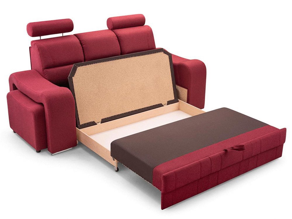 Nowoczesna Sofa Do Salonu z Pufami AKIRUNO - obrazek 50
