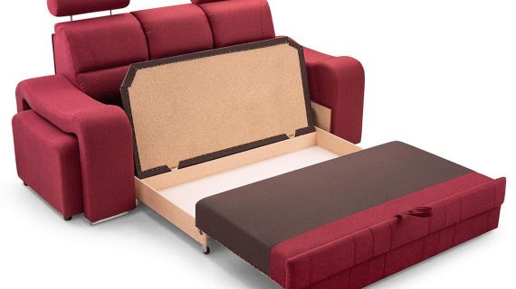Nowoczesna Sofa Do Salonu z Pufami AKIRUNO - obrazek 50
