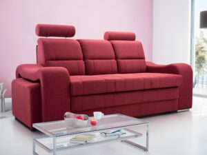 miniaturka Nowoczesna Sofa Do Salonu z Pufami AKIRUNO