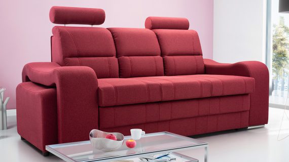 Nowoczesna Sofa Do Salonu z Pufami AKIRUNO - obrazek 48