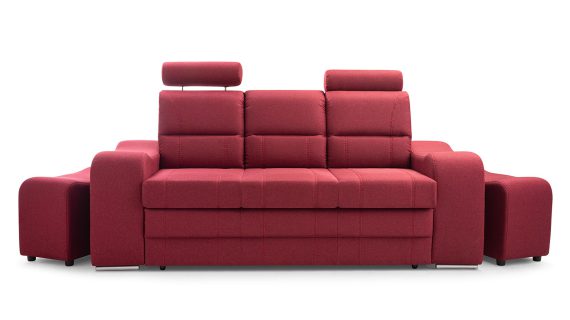 Nowoczesna Sofa Do Salonu z Pufami AKIRUNO - obrazek 54
