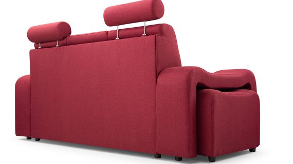Nowoczesna Sofa Do Salonu z Pufami AKIRUNO - obrazek 57
