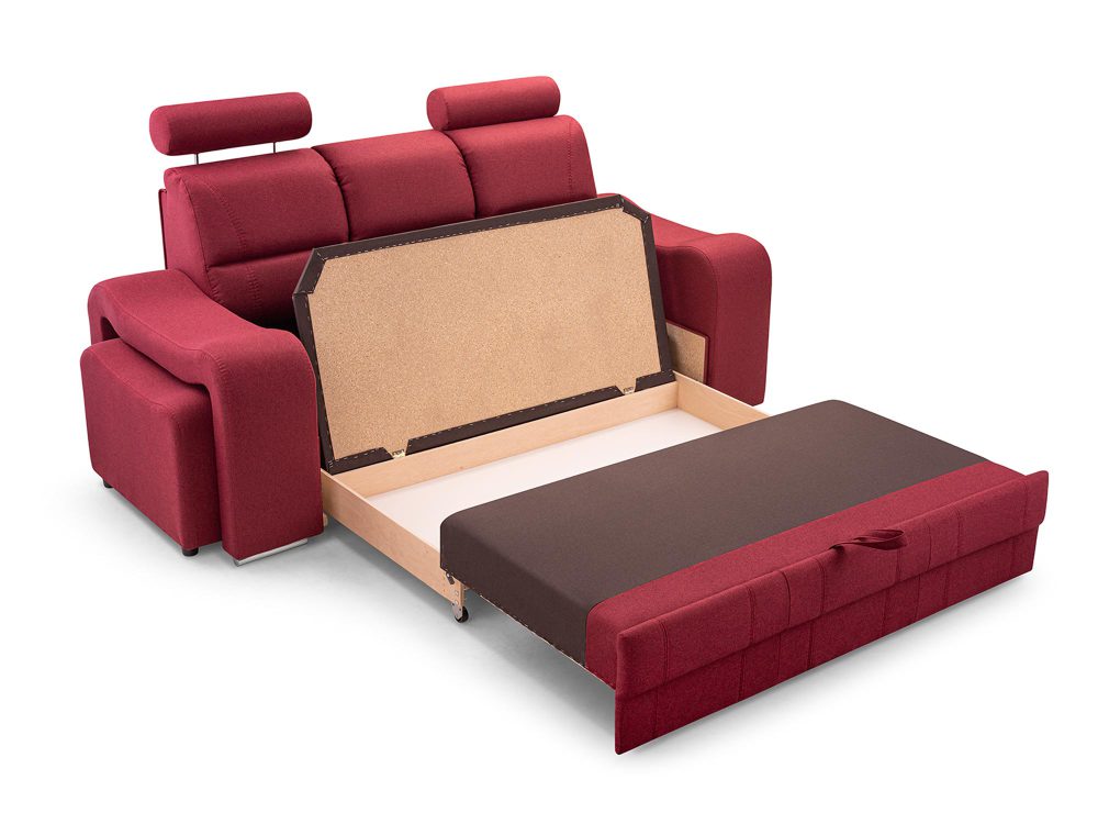 Nowoczesna Sofa Do Salonu z Pufami AKIRUNO - obrazek 58