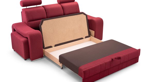 Nowoczesna Sofa Do Salonu z Pufami AKIRUNO - obrazek 58