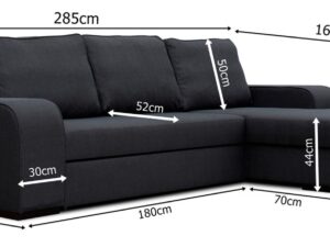 miniaturka Klasyczny Narożnik Z Poduszkami MALAWI