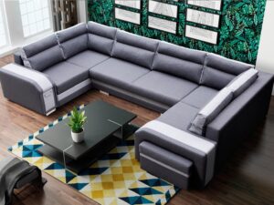 miniaturka Narożnik Podkowa Z Dużą Powierzchnią Spania FORTOLEZA U