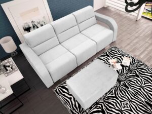 miniaturka Szeroka Tapicerowana PUFA SERRA