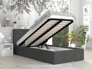 miniaturka Łóżko tapicerowane 120×200 Burkina