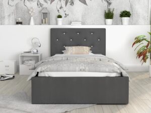 miniaturka Łóżko tapicerowane 120×200 Burkina