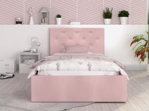 miniaturka Łóżko tapicerowane 120×200 Burkina