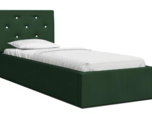 miniaturka Tapicerowane łóżko 90×200 Burkina