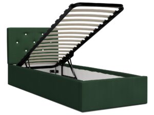 miniaturka Tapicerowane łóżko 90×200 Burkina