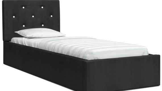 miniaturka Tapicerowane łóżko 90×200 Burkina