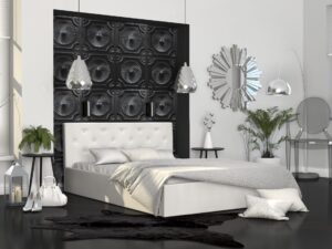 miniaturka Łóżko dwuosobowe 140×200 Burkina