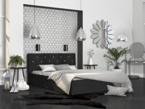 miniaturka Łóżko dwuosobowe 140×200 Burkina