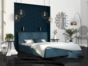 miniaturka Łóżko dwuosobowe 140×200 Burkina