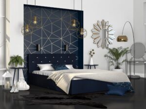 miniaturka Łóżko dwuosobowe 140×200 Burkina