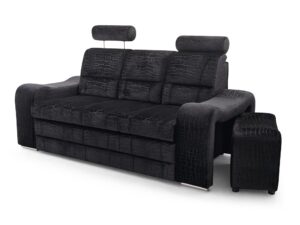 miniaturka Nowoczesna Sofa Do Salonu z Pufami AKIRUNO