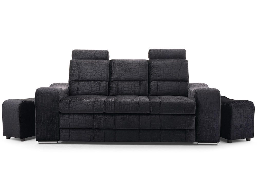 Nowoczesna Sofa Do Salonu z Pufami AKIRUNO - obrazek 21