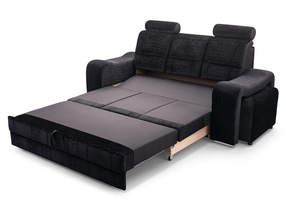 Nowoczesna Sofa Do Salonu z Pufami AKIRUNO - obrazek 24