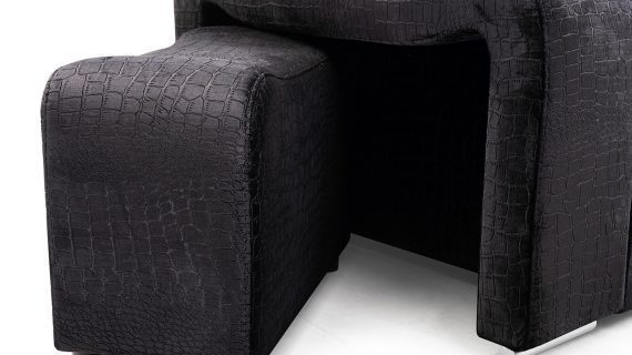 Nowoczesna Sofa Do Salonu z Pufami AKIRUNO - obrazek 23
