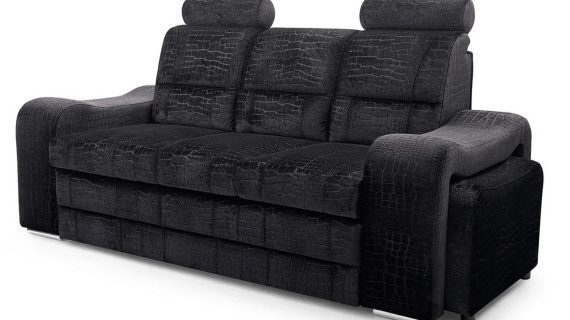 Nowoczesna Sofa Do Salonu z Pufami AKIRUNO - obrazek 8