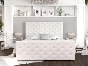 miniaturka Łóżko tapicerowane 120×200 Kinszasa