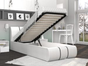 miniaturka Łóżko tapicerowane 120×200 Gitega