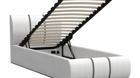 Łóżko tapicerowane 90x200 Gitega - obrazek 9