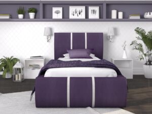 miniaturka Łóżko tapicerowane 90×200 Gitega