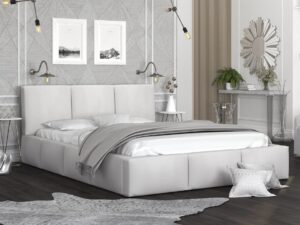 miniaturka Łóżko tapicerowane 140×200 Luanda