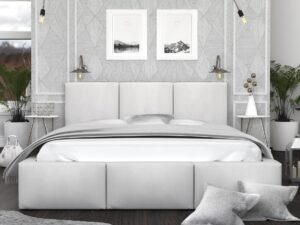 miniaturka Łóżko tapicerowane 140×200 Luanda