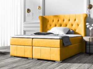 miniaturka Szare Łóżko w Sypialni SOSA