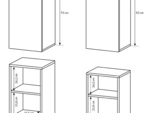 miniaturka Nowoczesna meblościanka 3D