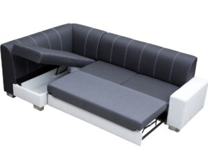 miniaturka Narożnik Z Dużą Pufą MIDRANT + PUFA