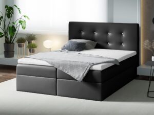 miniaturka Łóżko Do Sypialni Tapicerowane IMAKAIZU