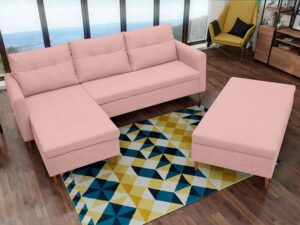 miniaturka Szeroka Pufa Do Salonu MASERI