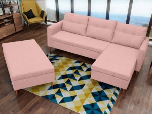 miniaturka Szeroka Pufa Do Salonu MASERI