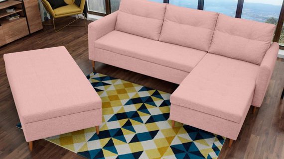 miniaturka Szeroka Pufa Do Salonu MASERI