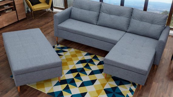 miniaturka Szeroka Pufa Do Salonu MASERI