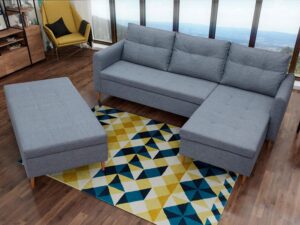 miniaturka Narożnik Z Pufą MASERI + PUFA