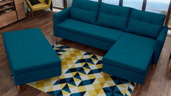 miniaturka Szeroka Pufa Do Salonu MASERI