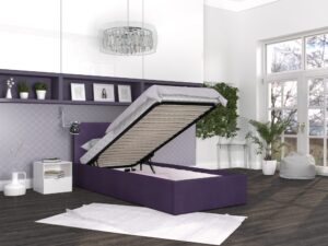 miniaturka Łóżko jednoosobowe 90×200 Angola