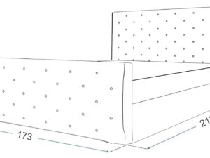 miniaturka Łóżko sypialniane 160×200 Kinszasa