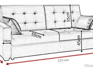 miniaturka Wersalka Młodzieżowa Do Pokoju INAGI
