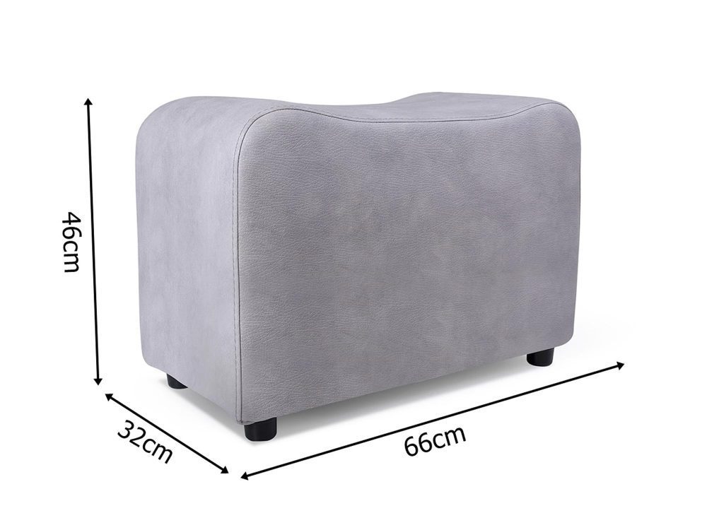 Nowoczesna Sofa Do Salonu z Pufami AKIRUNO pufa wymiary