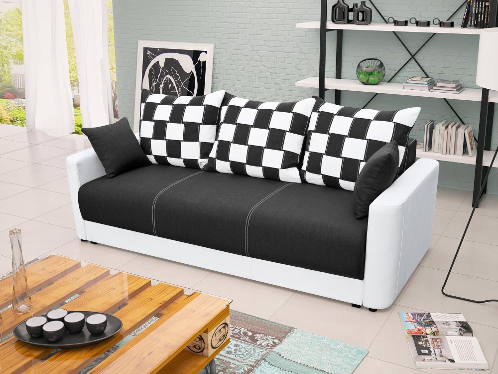 Sofa Młodzieżowa Do Pokoju LINHERES - aranżacja