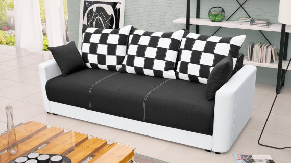 Sofa Młodzieżowa Do Pokoju LINHERES - aranżacja