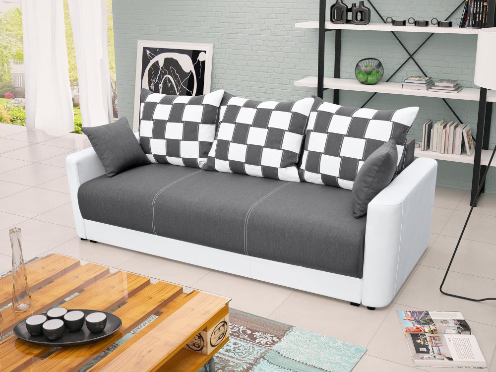 Sofa Młodzieżowa Do Pokoju LINHERES aranżacja