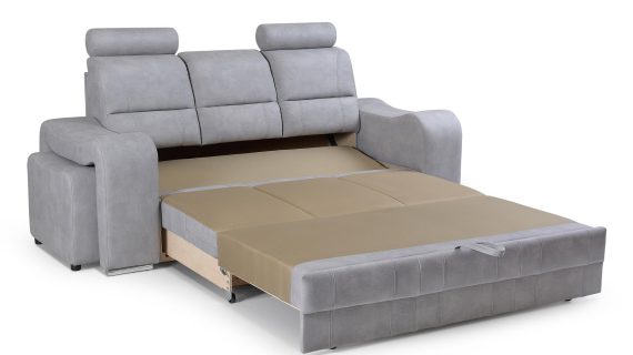 Nowoczesna Sofa Do Salonu z Pufami AKIRUNO - obrazek 44